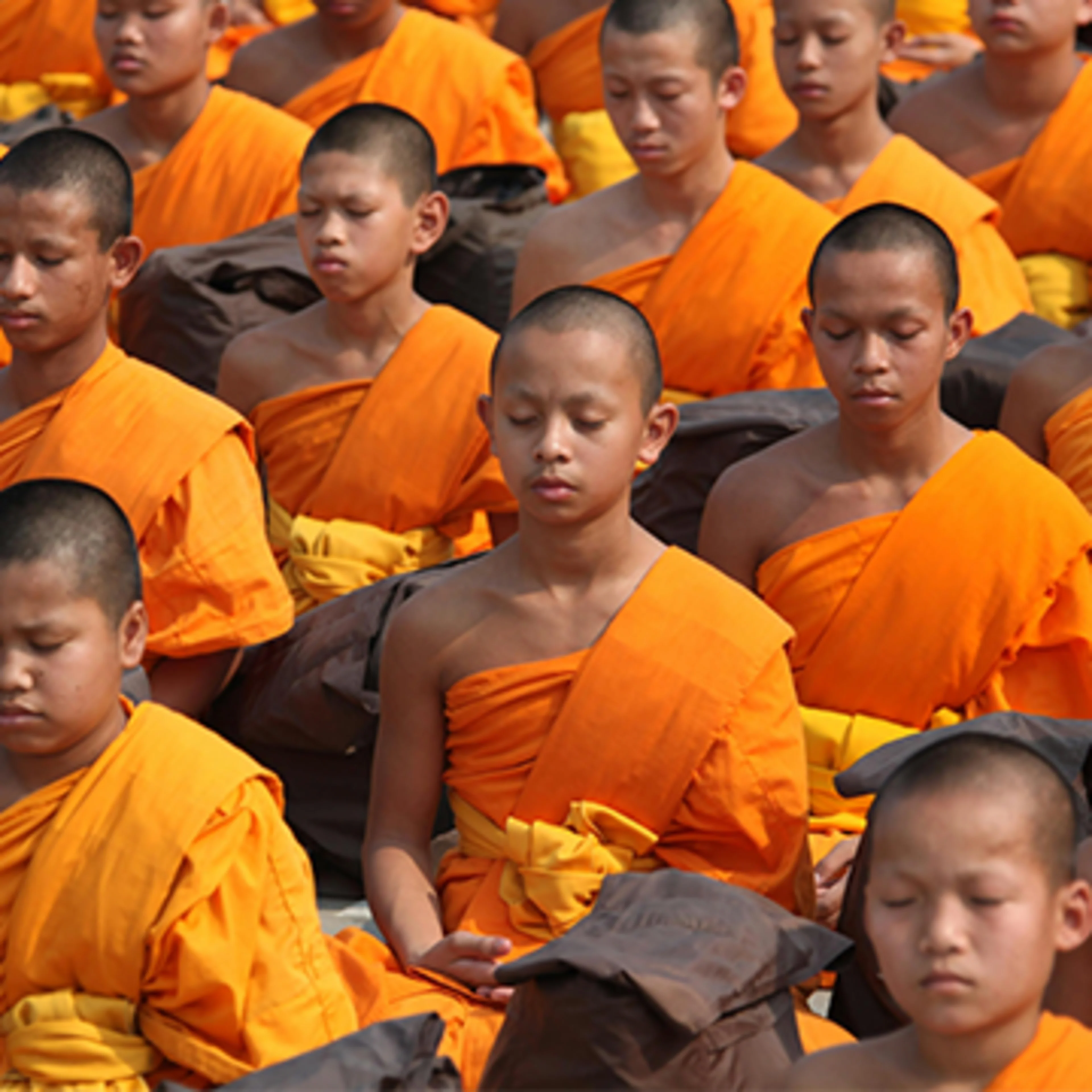 Orange used in eastern religions