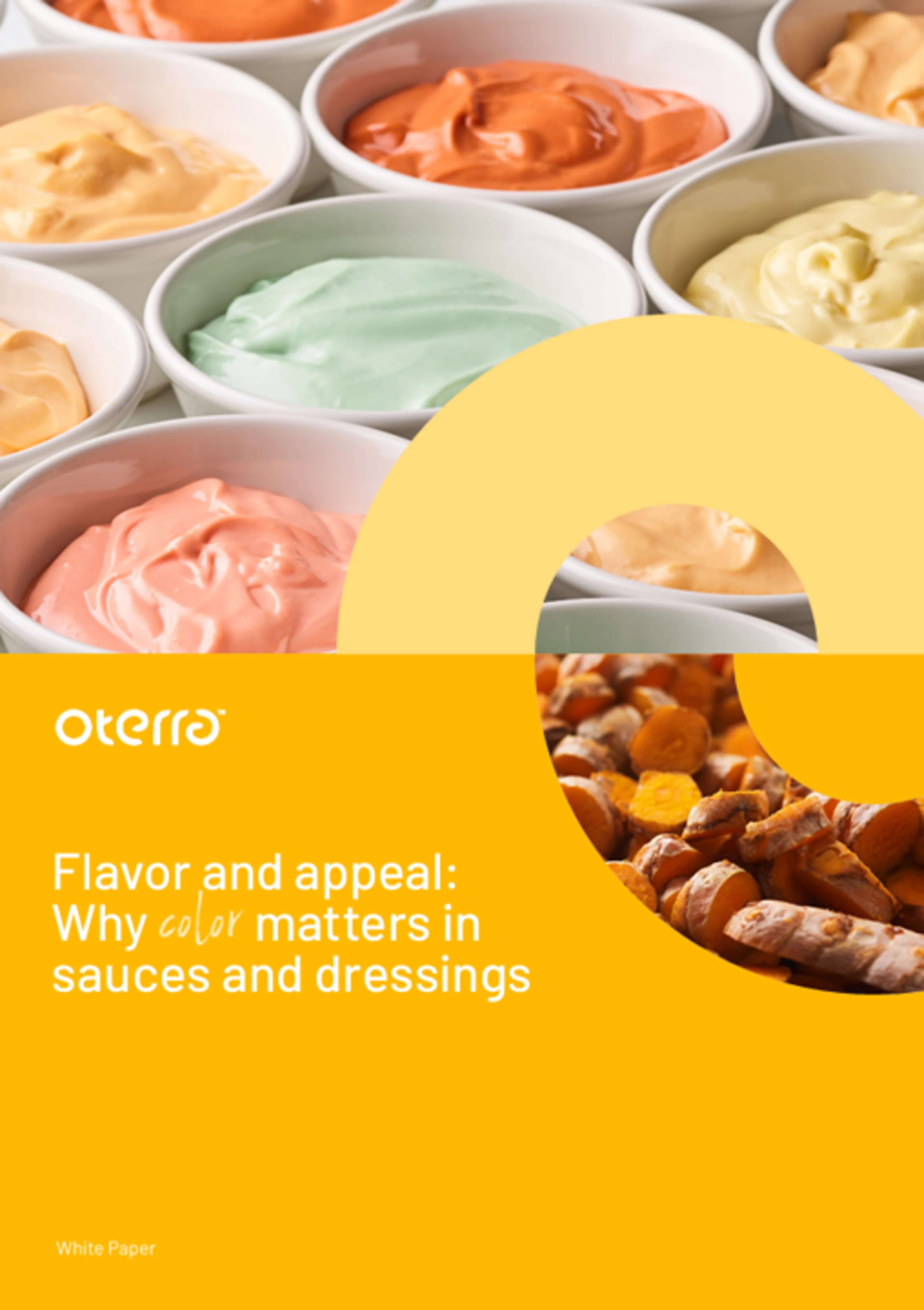 sauces white paper cover