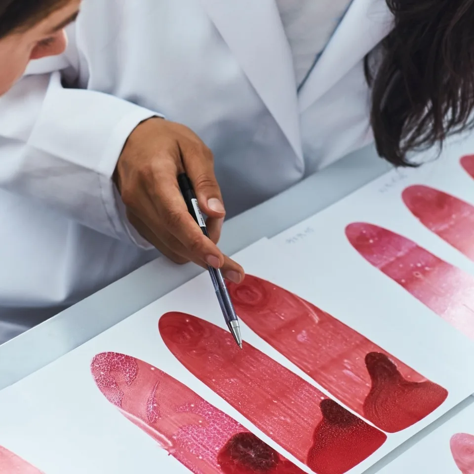 Oterra lab red swatches