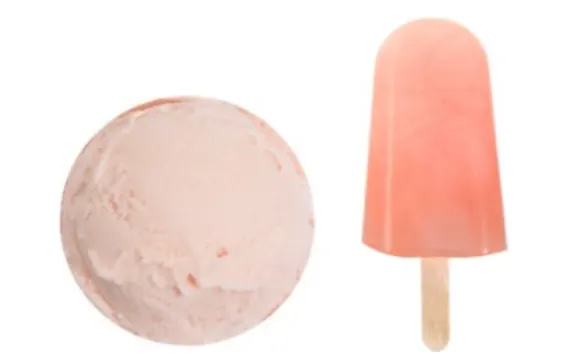 Food colored with bixin from annatto