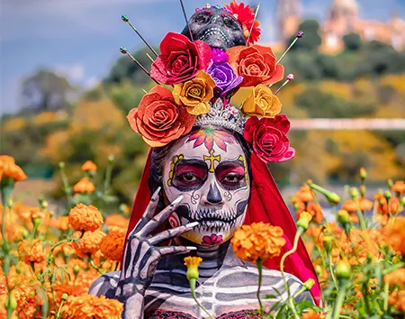 Marigolds are important to the Day of the Dead celebration in Mexico