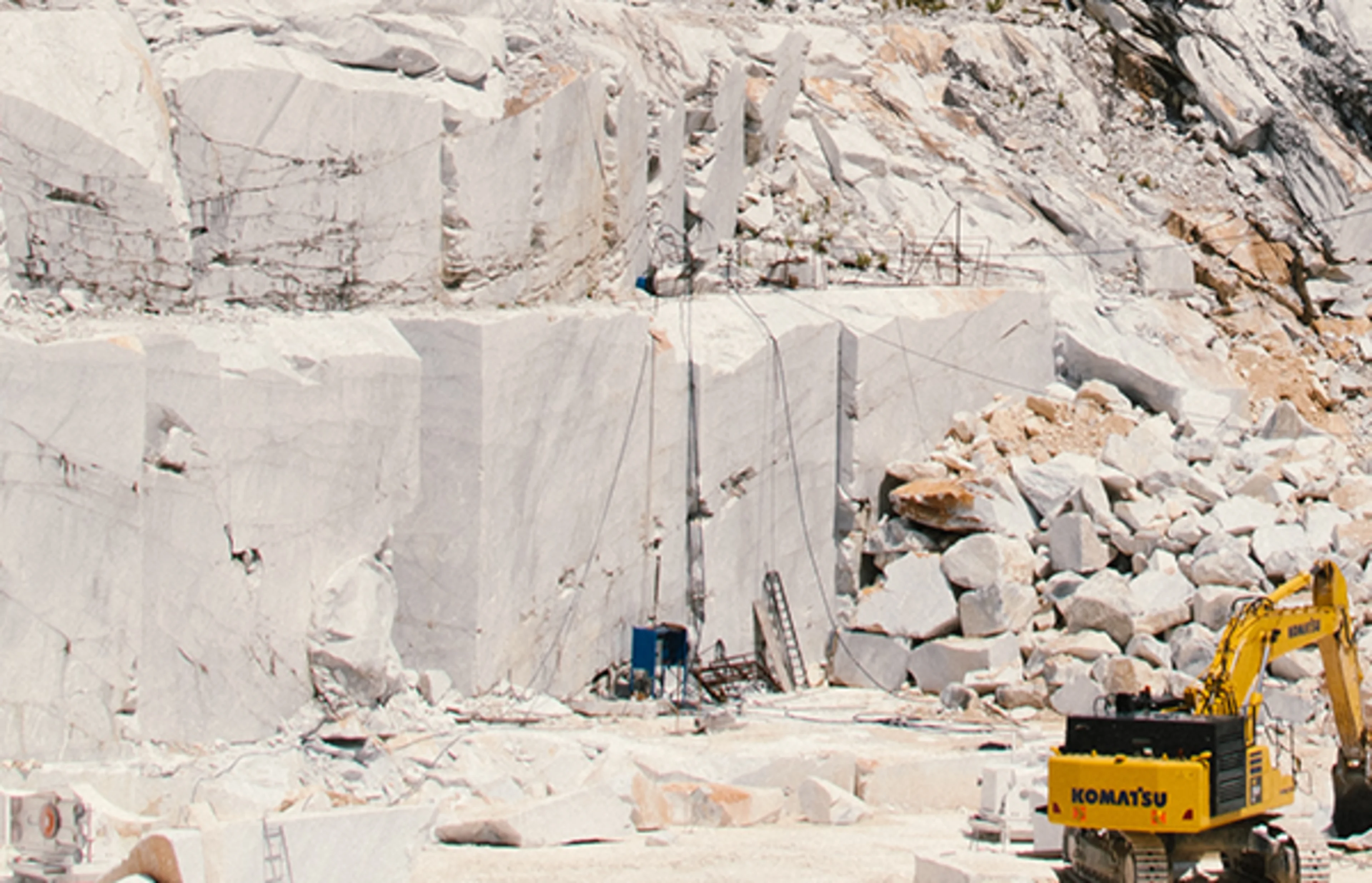 Crushed marble can also be a source of calcium carbonite Crushed marble can also be a source of calcium carbonite
