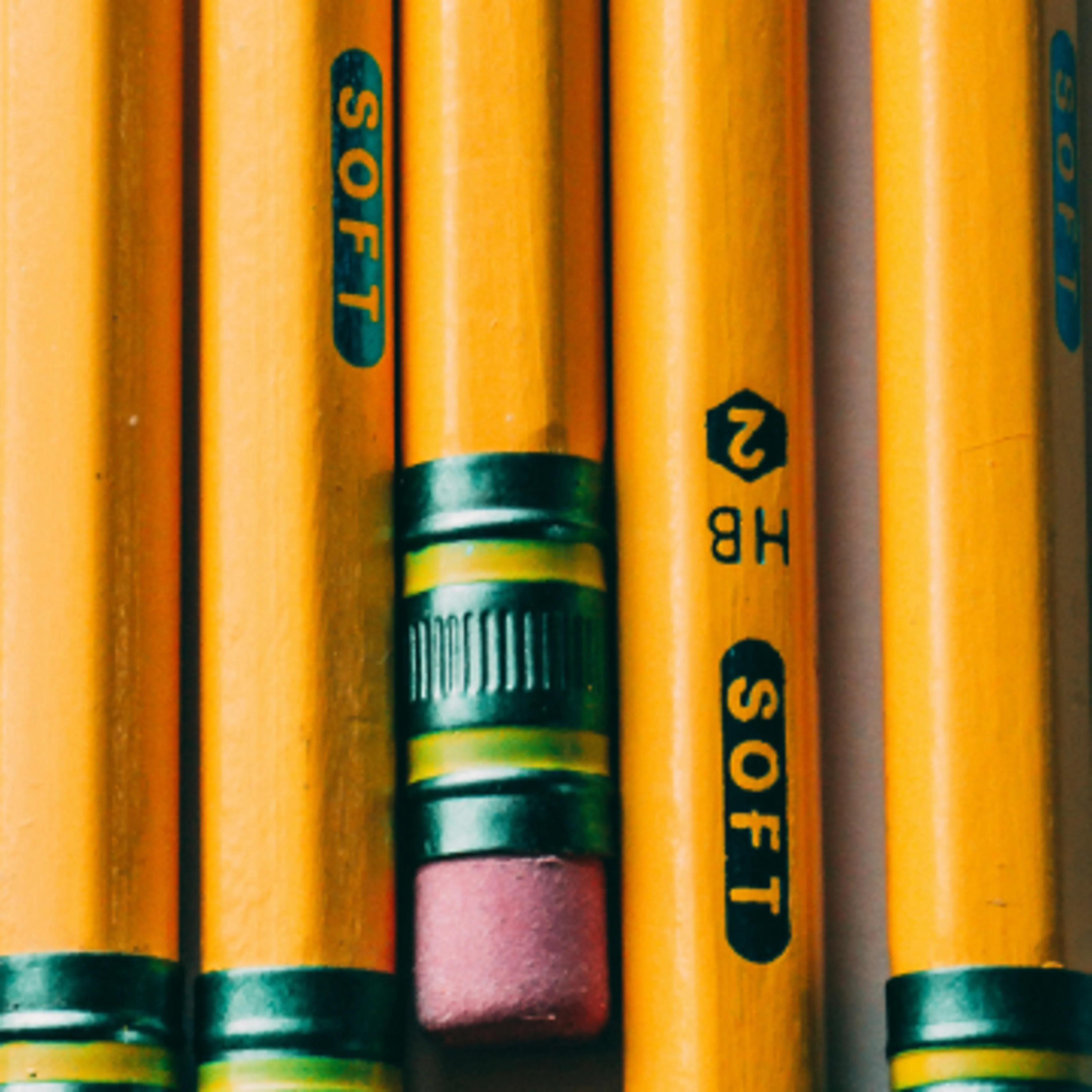 yellow pencils