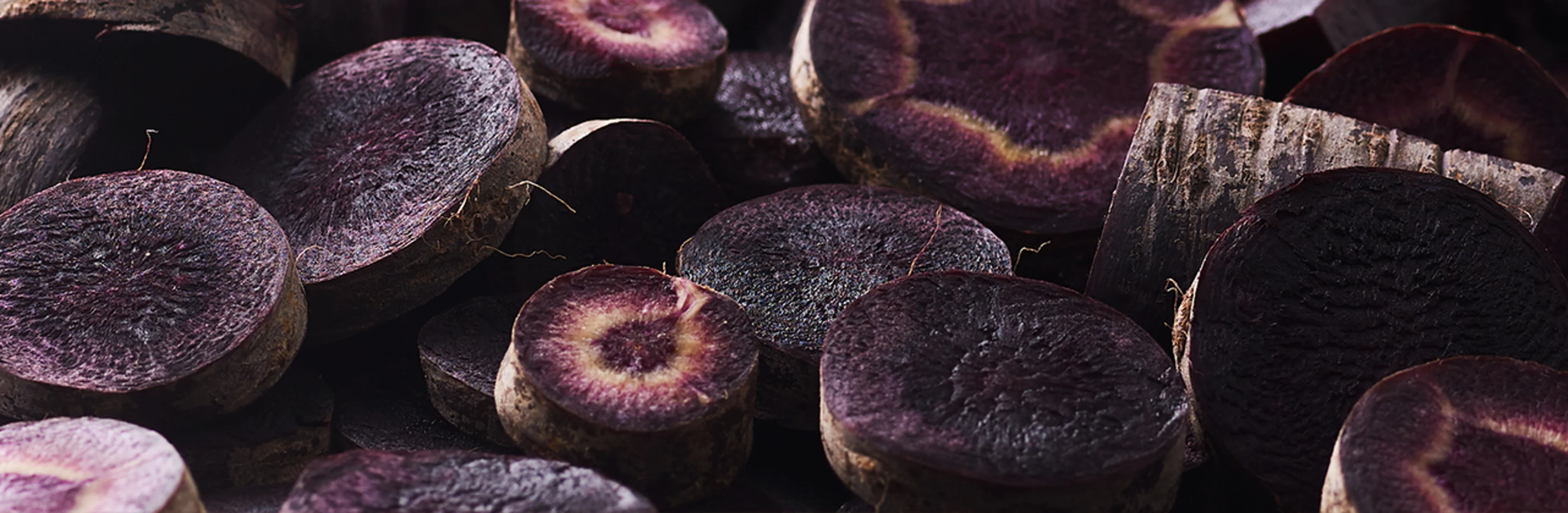 Black carrots grown for natural food color production