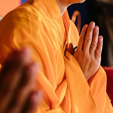 Traditional buddist monks' robes were dyed with turmeric