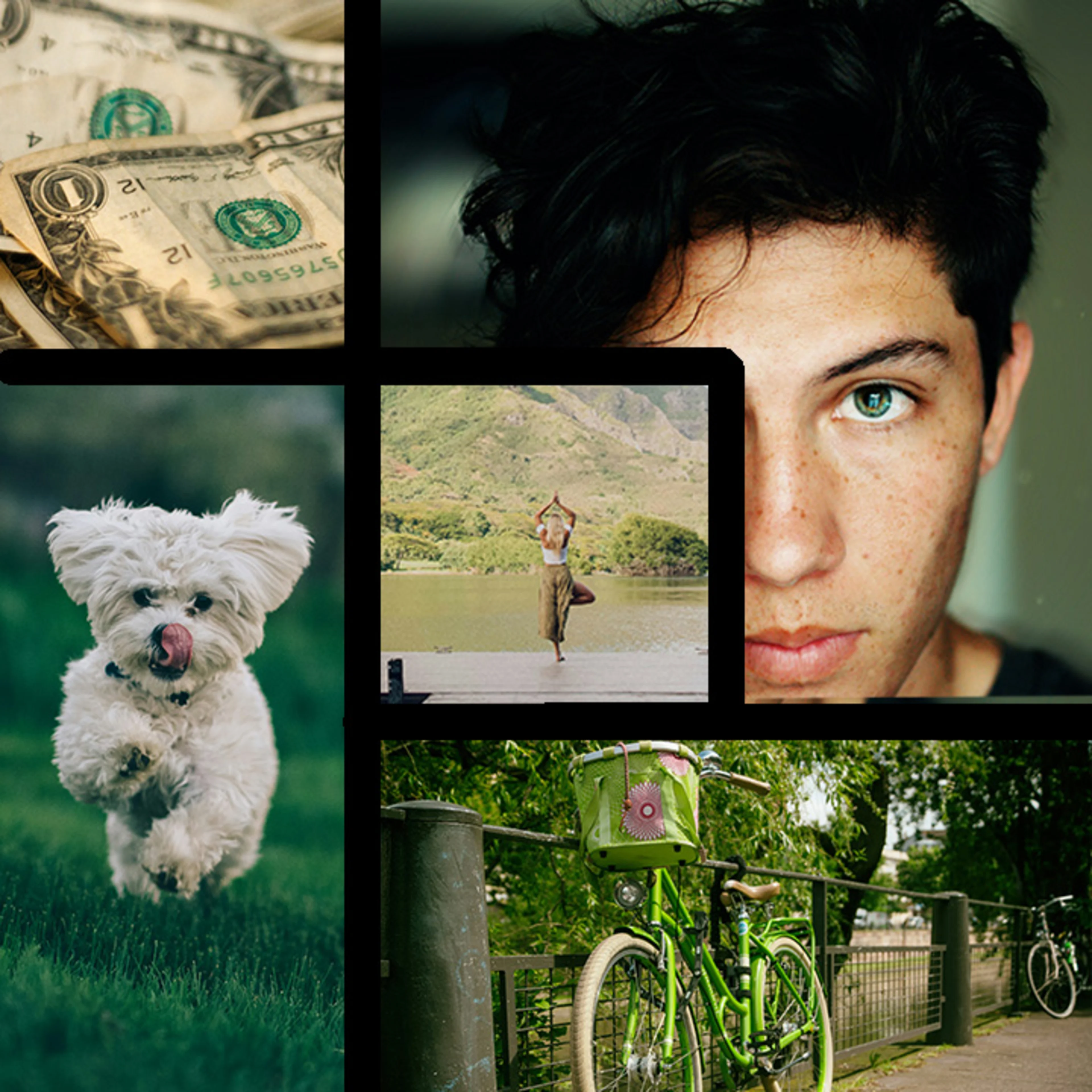 Oterra green emotions collage