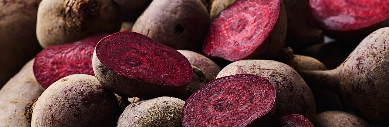 Red beet for natural food colors