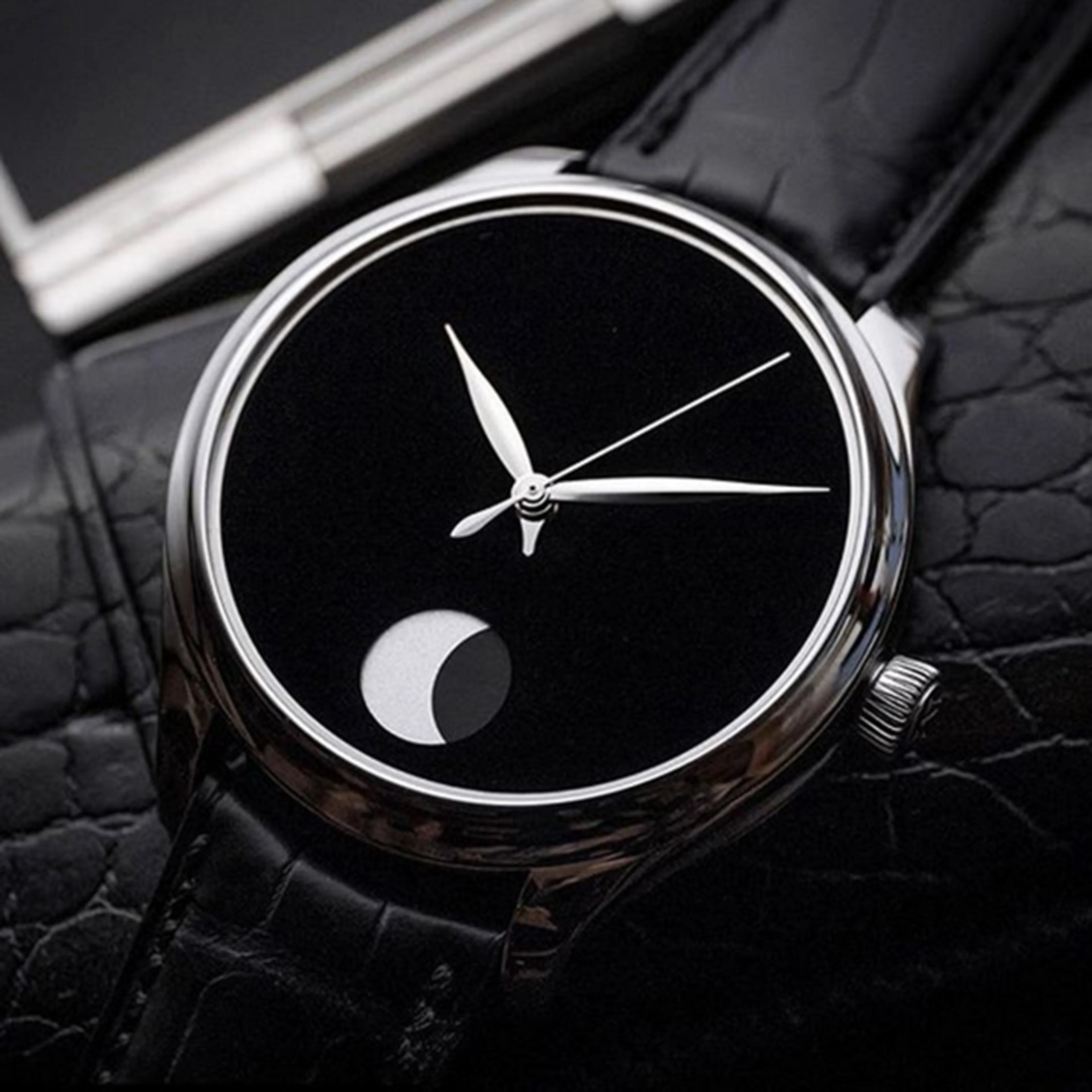 Vantablack watch