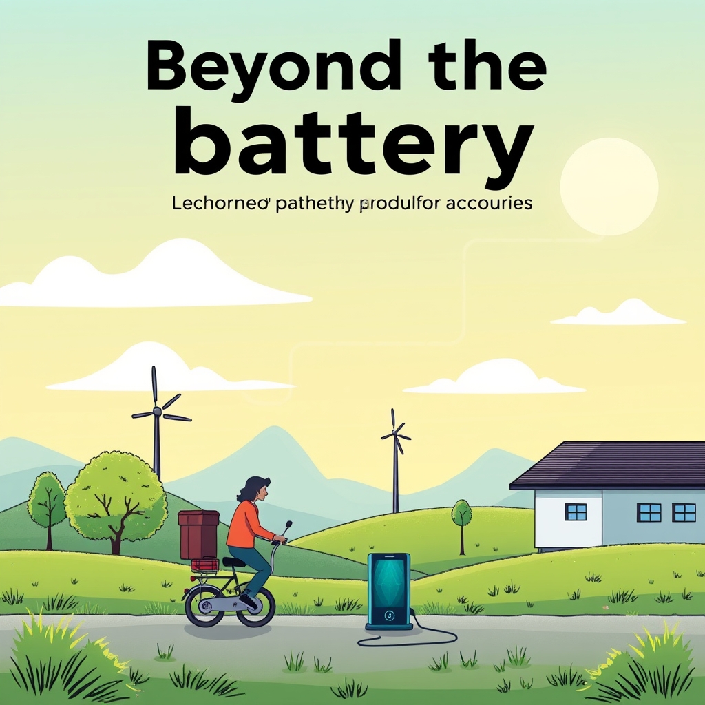 Beyond the Battery: How M-fan Powers Modern Life and Work - illustration