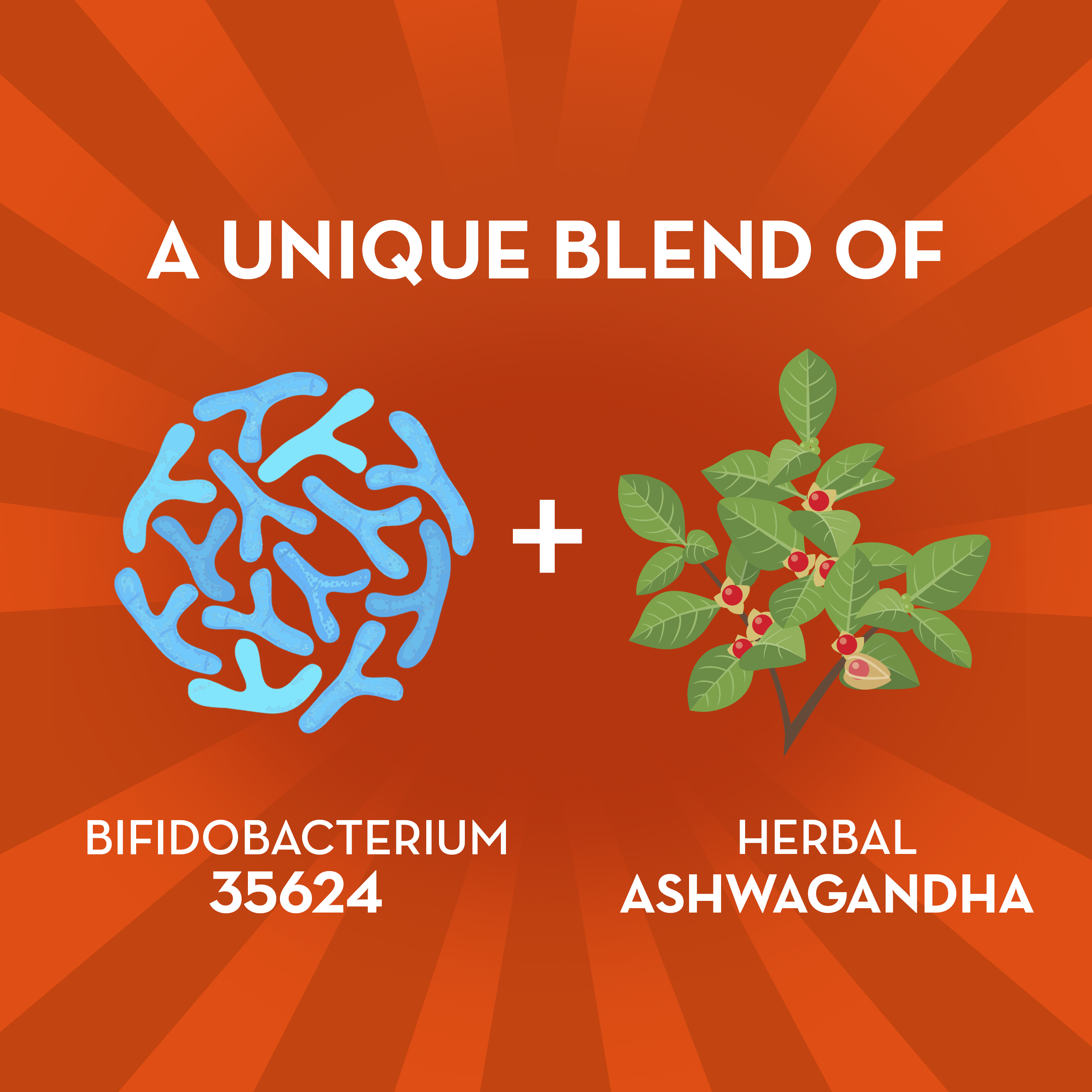 Align Digestive De-Stress Probiotic Ashwagandha Capsules