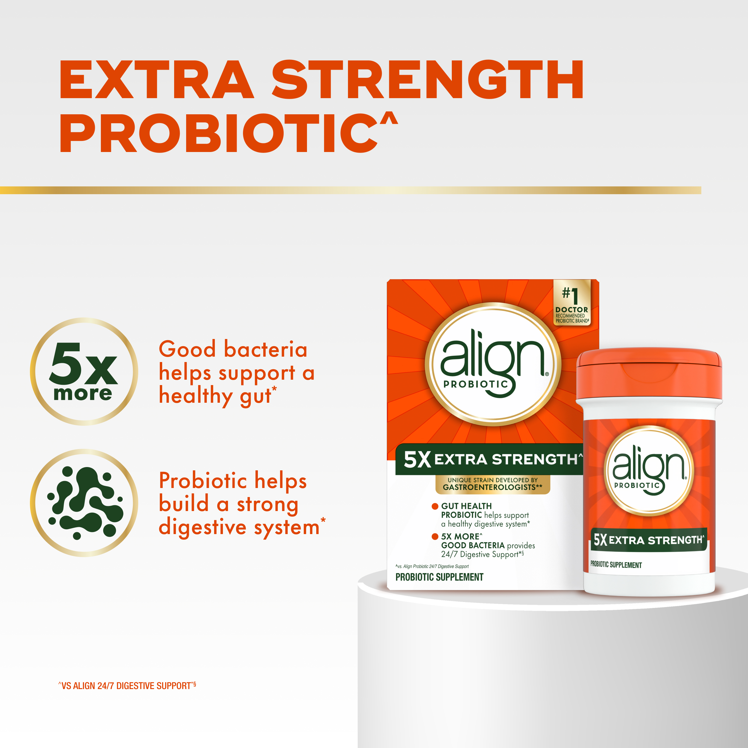 Align Extra Strength^ Probiotic Supplement | Align Probiotic