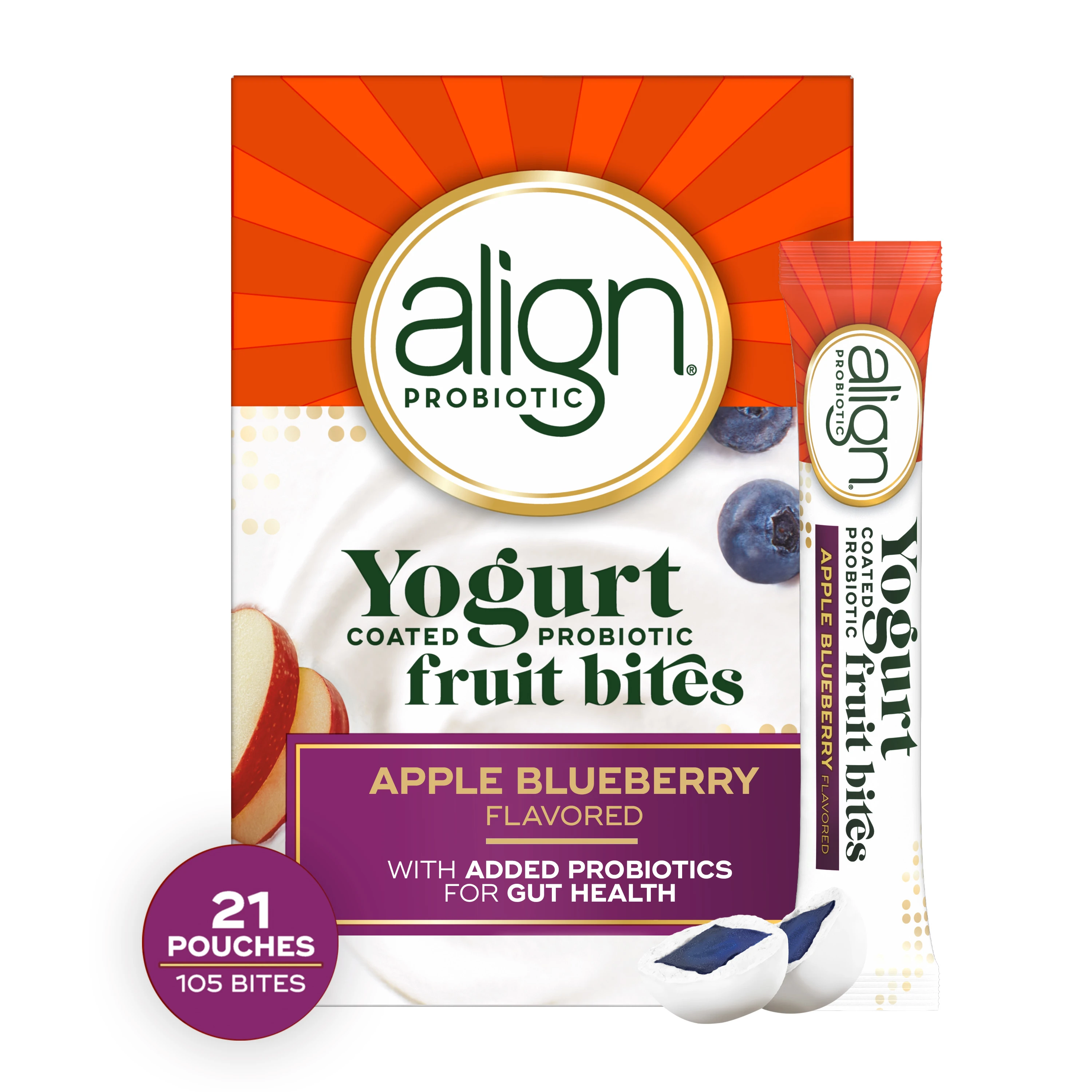 Align Yogurt Coated Probiotic Fruit Bites