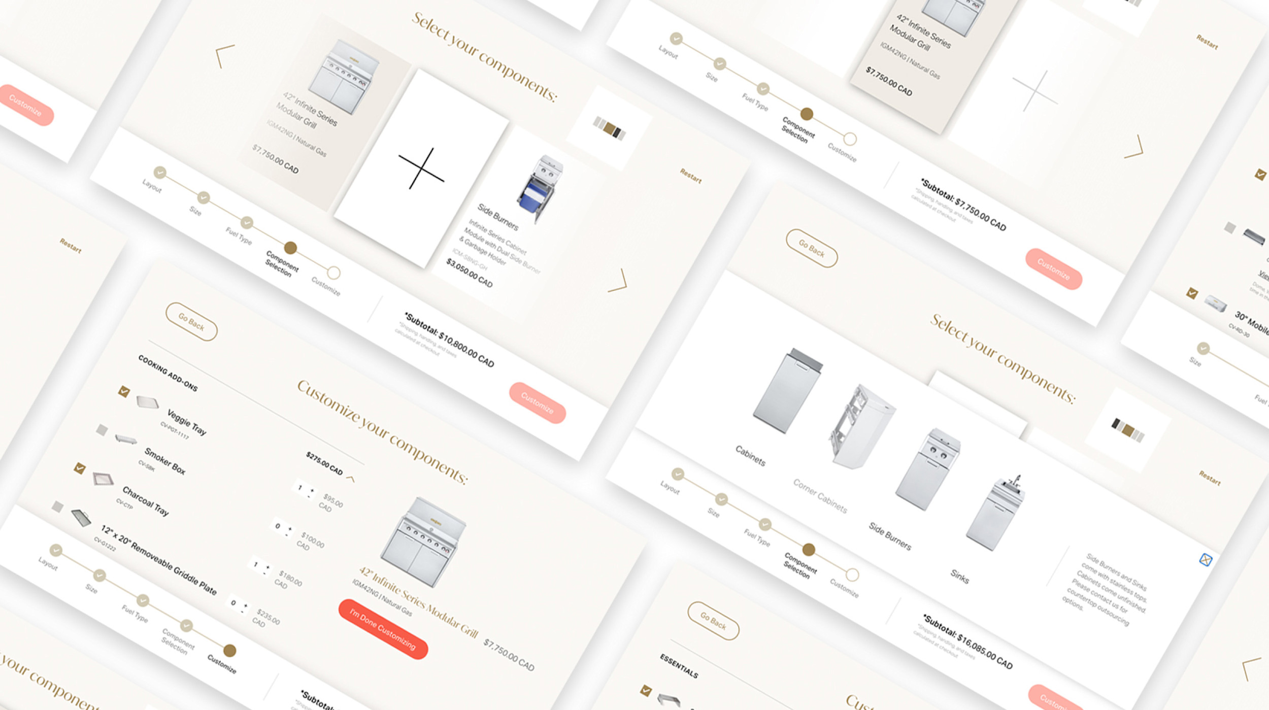 Build your grill website views