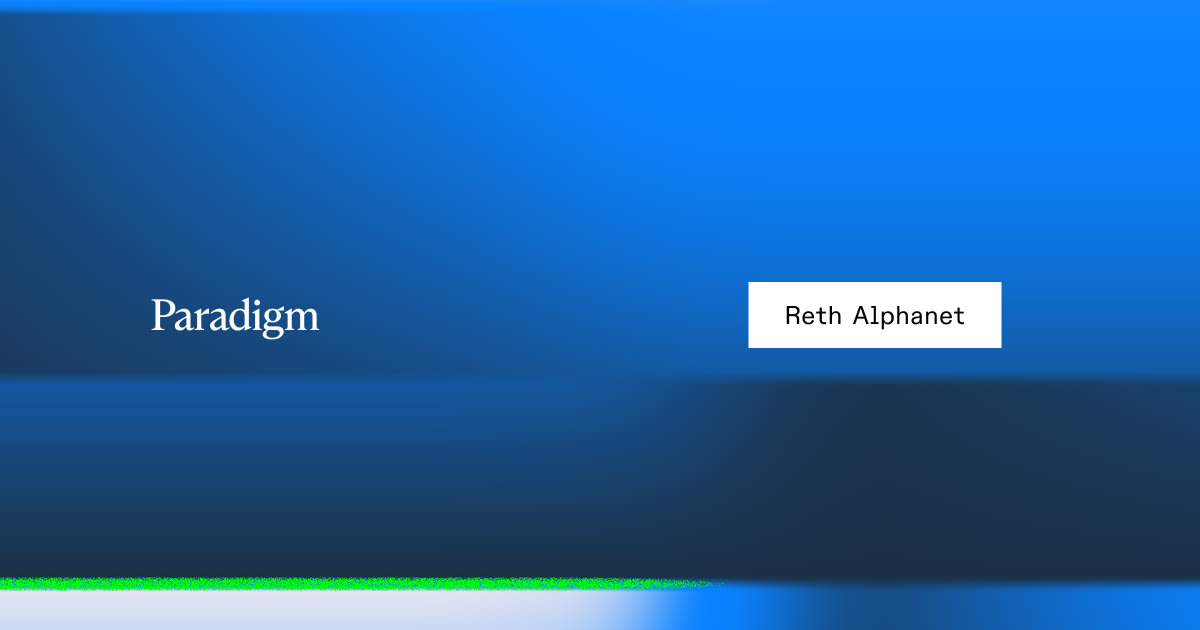 Reth Alphanet release
