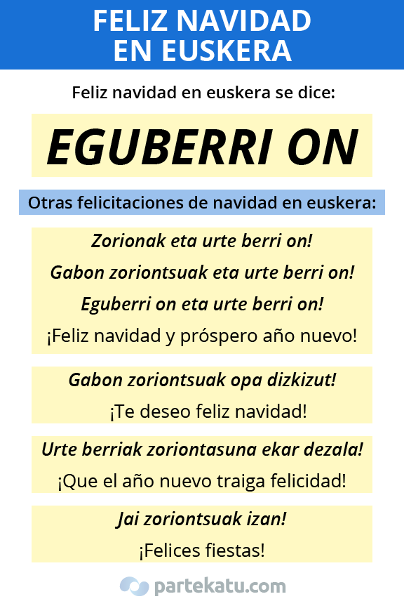 felicitaciones de navidad en euskera