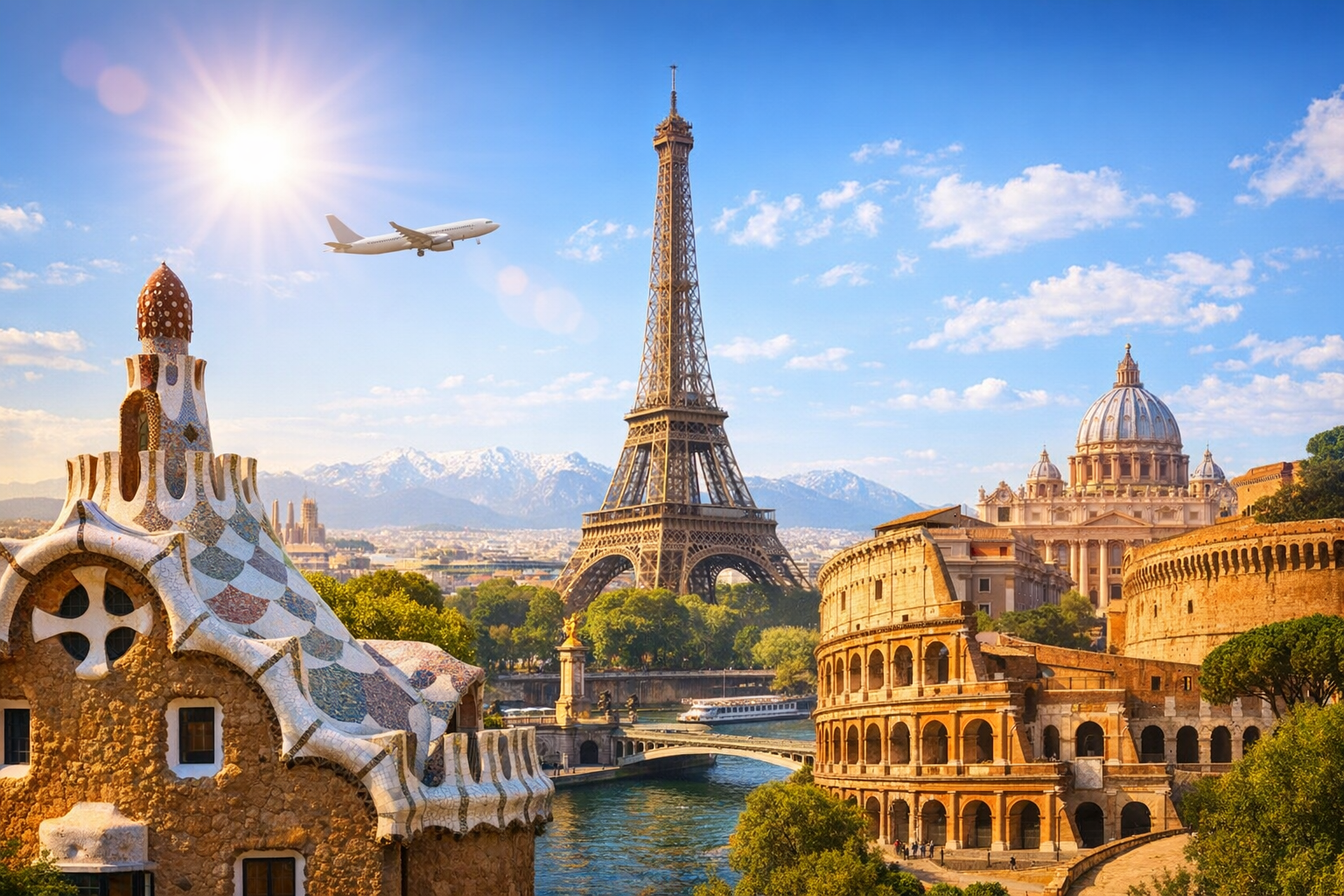 Travelling from Mexico to Europe? The simplest way to stay connected across Spain, France and Italy Image