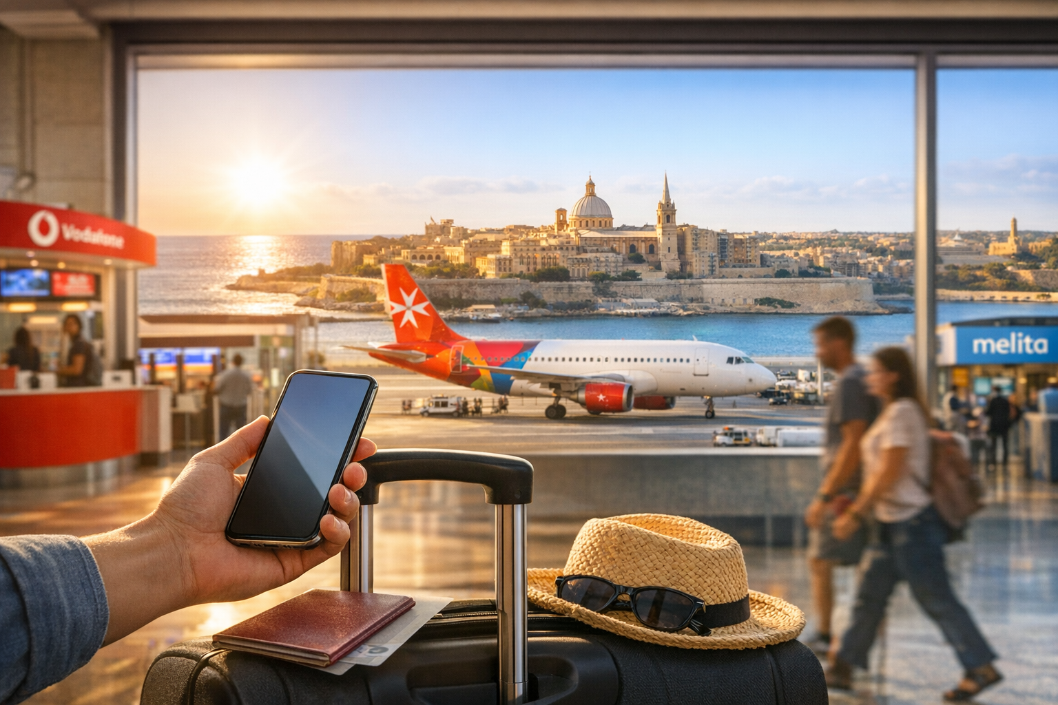 SIM card at Malta airport: what’s available, what you need, and what to do if you land late Image