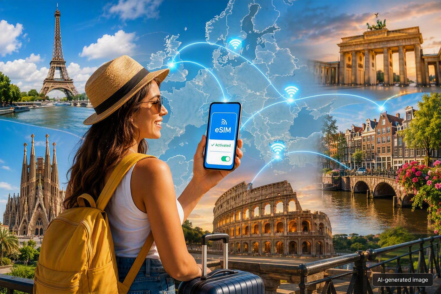 One eSIM for Europe Can You Use a Single eSIM Across Multiple Countries Image