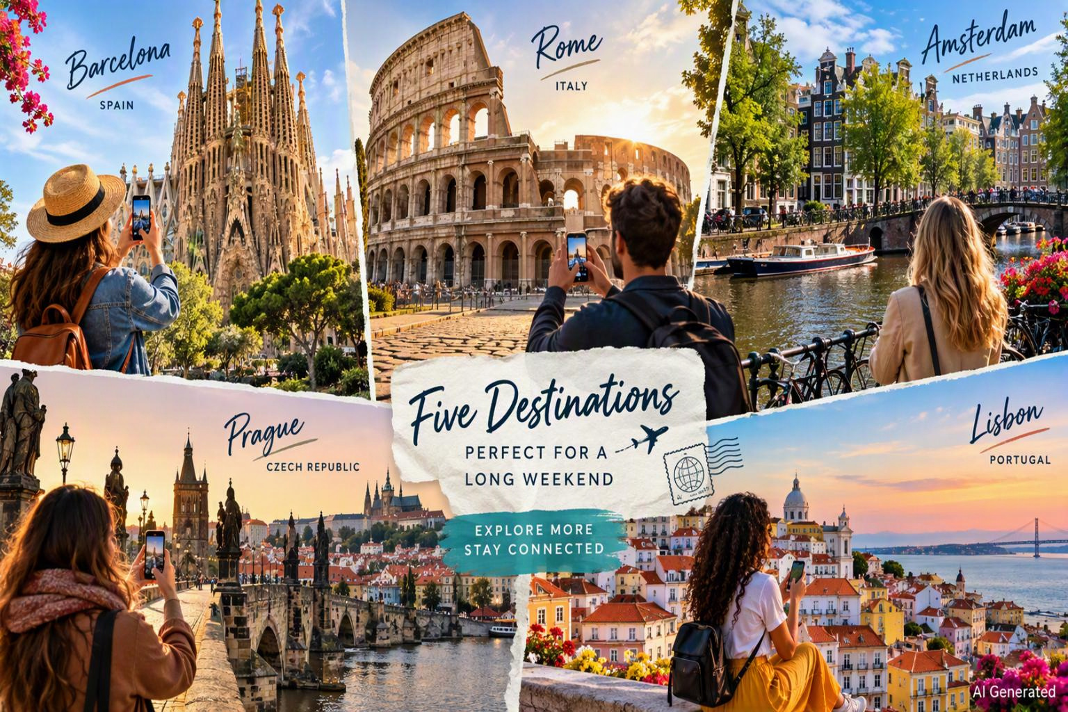 Five destinations that are perfect for a long weekend Image