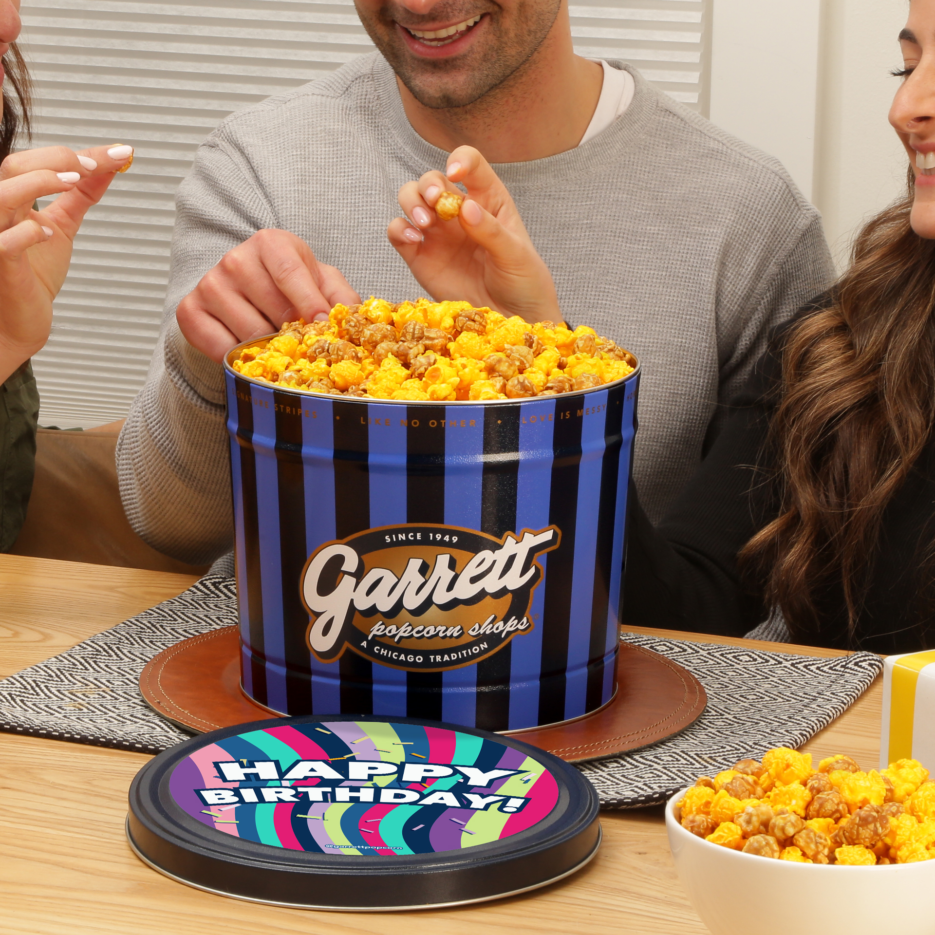 Garrett Popcorn B'z コラボ缶 ギャレット - 【B'zとのコラボ缶が発売