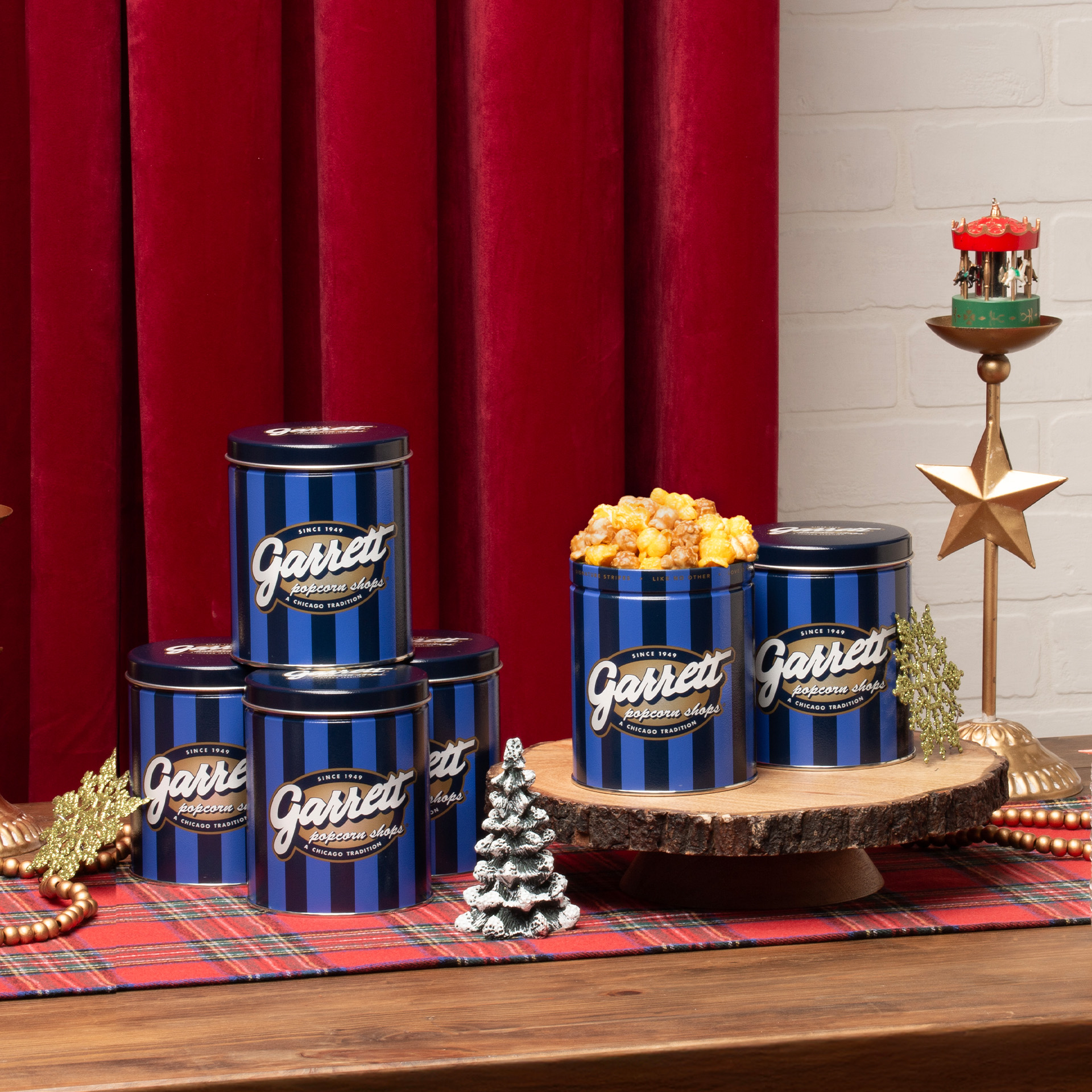 Holiday Popcorn Gifts & Christmas Popcorn Tins | Garrett Popcorn Shops