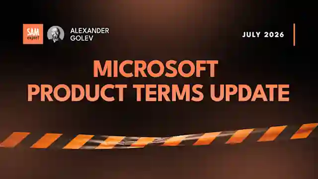 Microsoft Product Terms Update: July 2026