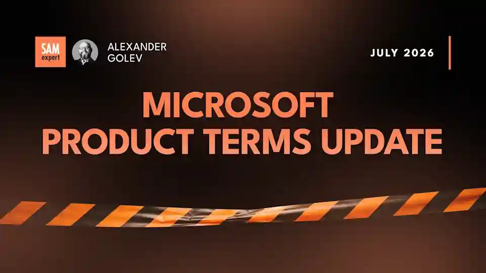 Microsoft Product Terms Update: July 2026