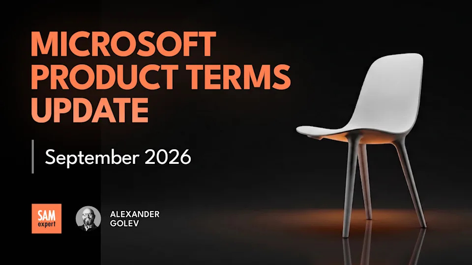 Microsoft Product Terms Update September 2026