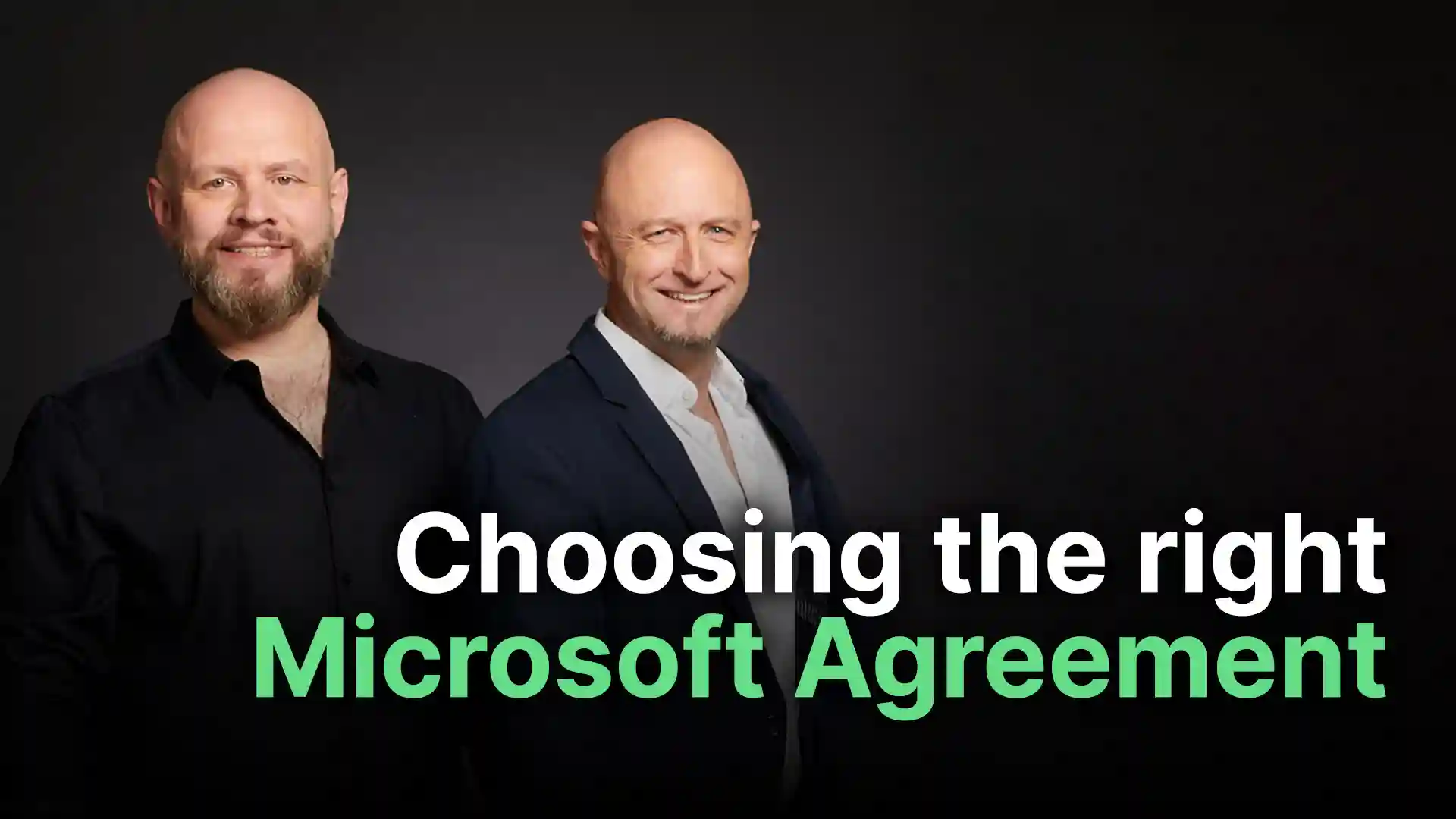 What Microsoft agreement to choose in 2025?