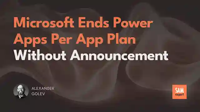 Power Apps Per App Plan: What Actually Happened