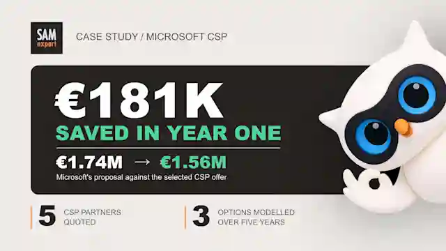€181K Saved in Year One by Choosing CSP Over a Microsoft Enterprise Agreement