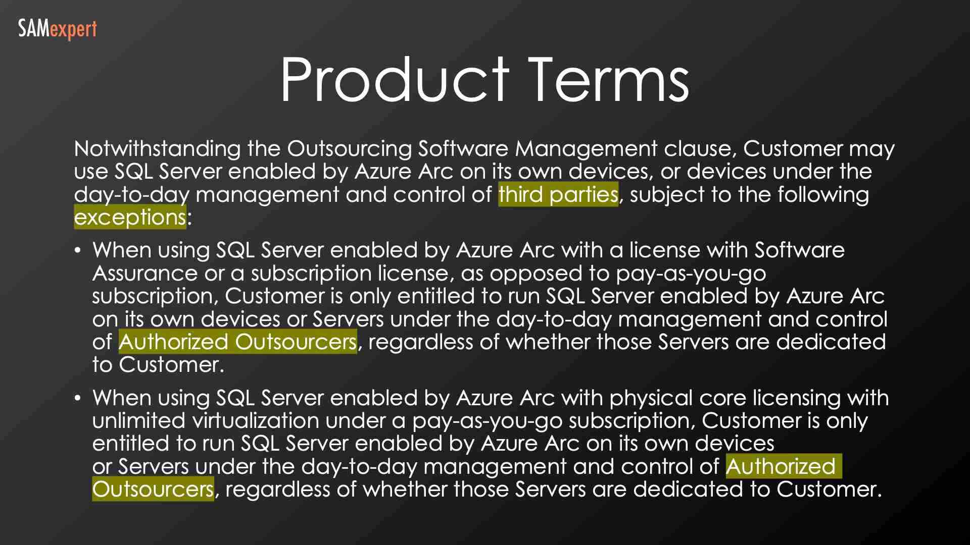 SAMexpert SQL with Azure Arc 20241021 SAMexpert SQL with Azure Arc 20241021