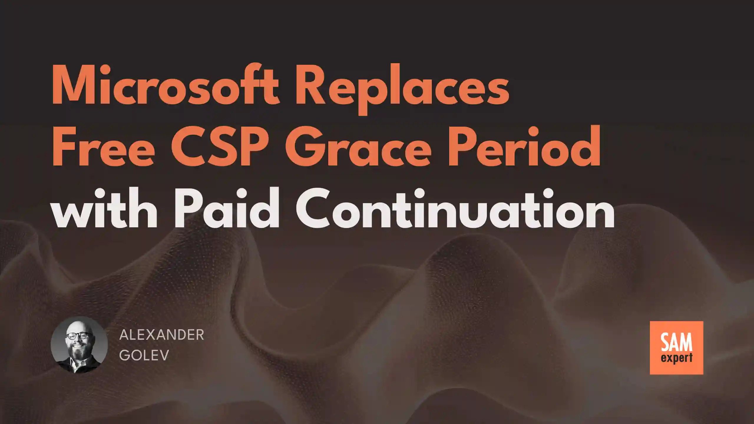 Microsoft Replaces Free CSP Grace Period with Paid Continuation