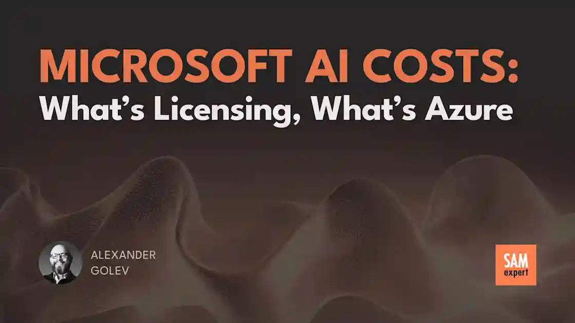 Microsoft AI Costs: Licensing & Azure Split | SAMexpert Guide