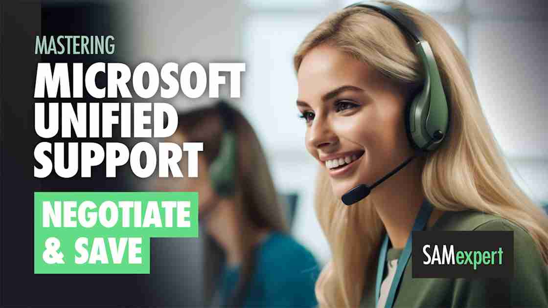 Negotiating Microsoft Unified Support Agreement