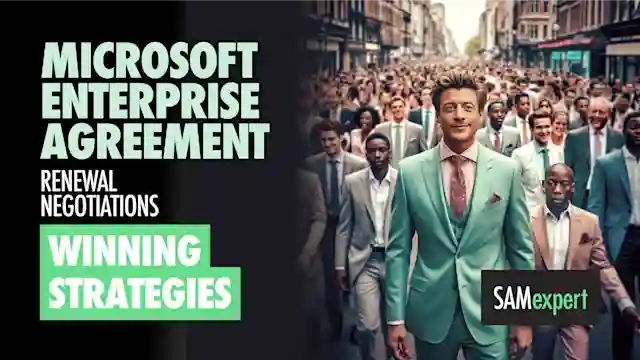 Negotiation envelope for Microsoft Agreement renewal