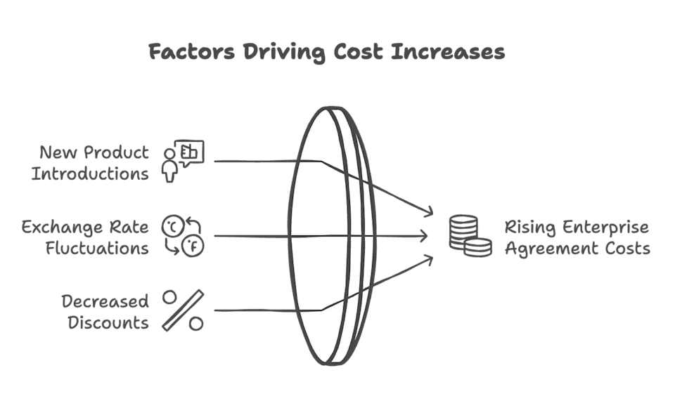 Why Do Enterprise Agreement Costs Always Rise - visual selection