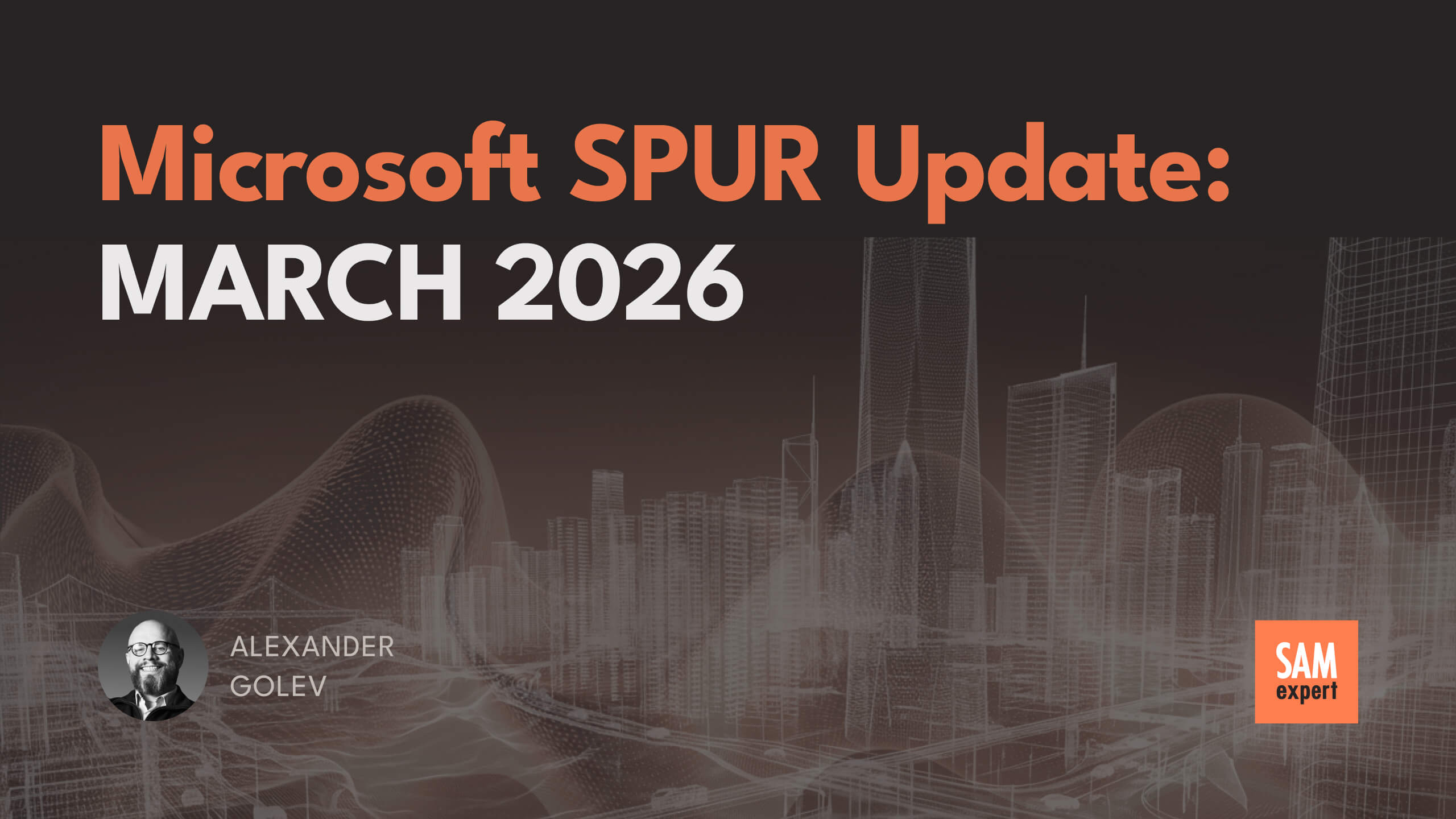 Microsoft SPUR Update: March 2026