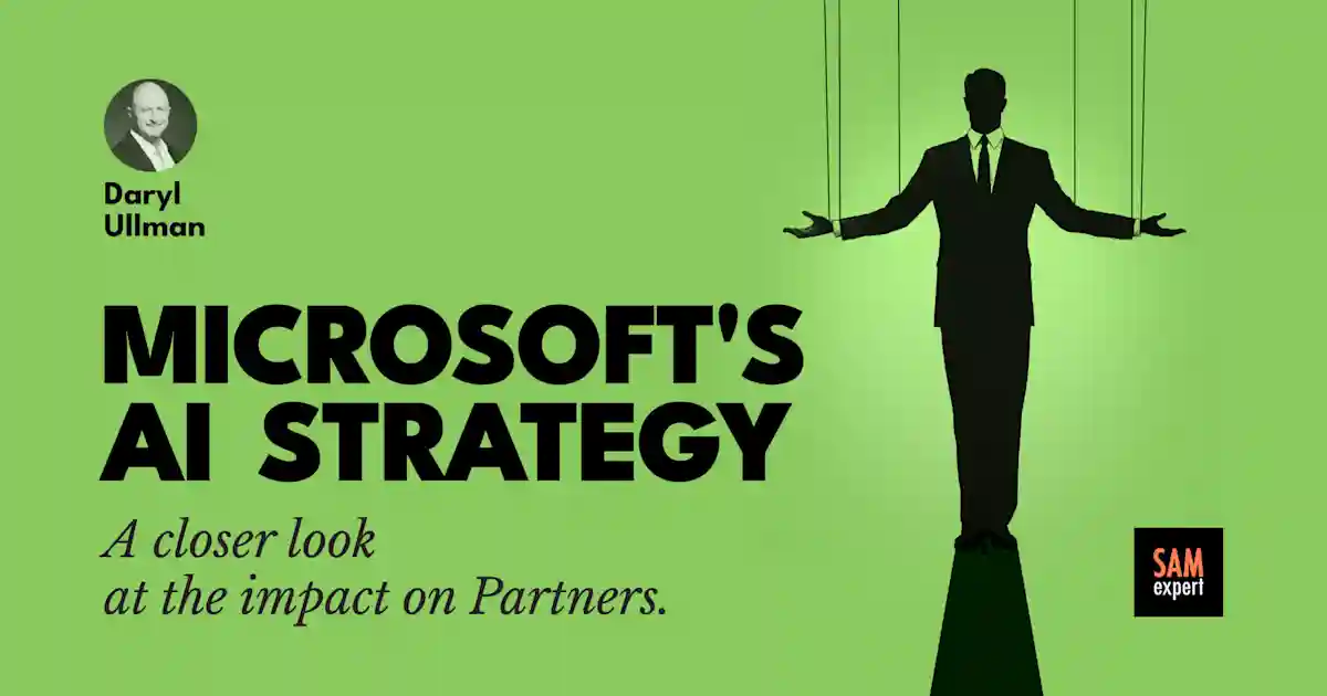 Microsoft Strategyone Microsoft's AI Strategy: The Impact on Partners