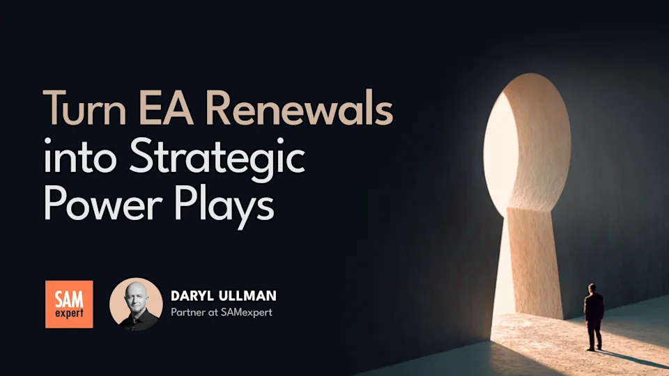 Turning Microsoft EA Renewals into Strategic Power Plays