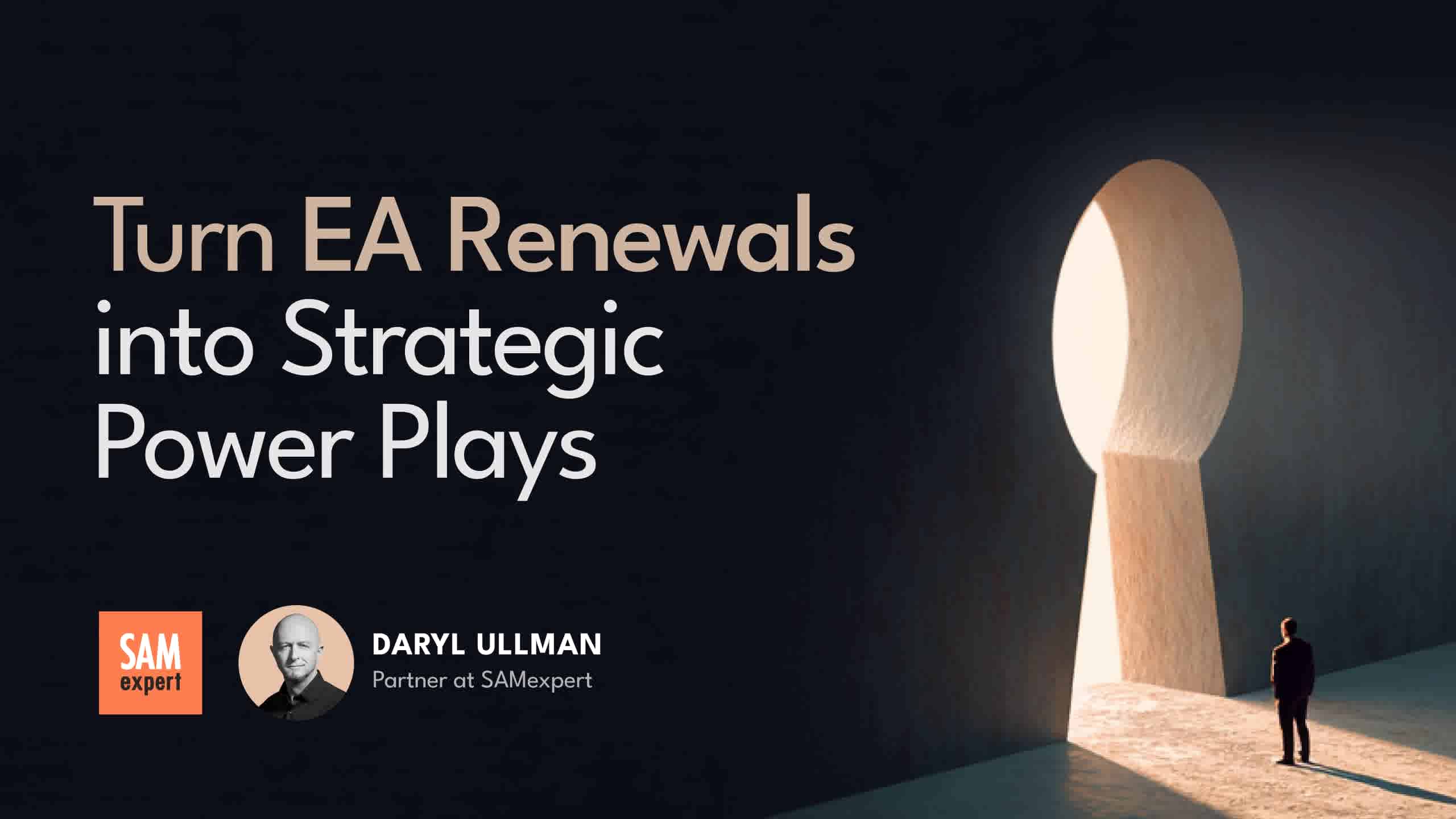 Turning Microsoft EA Renewals into Strategic Power Plays