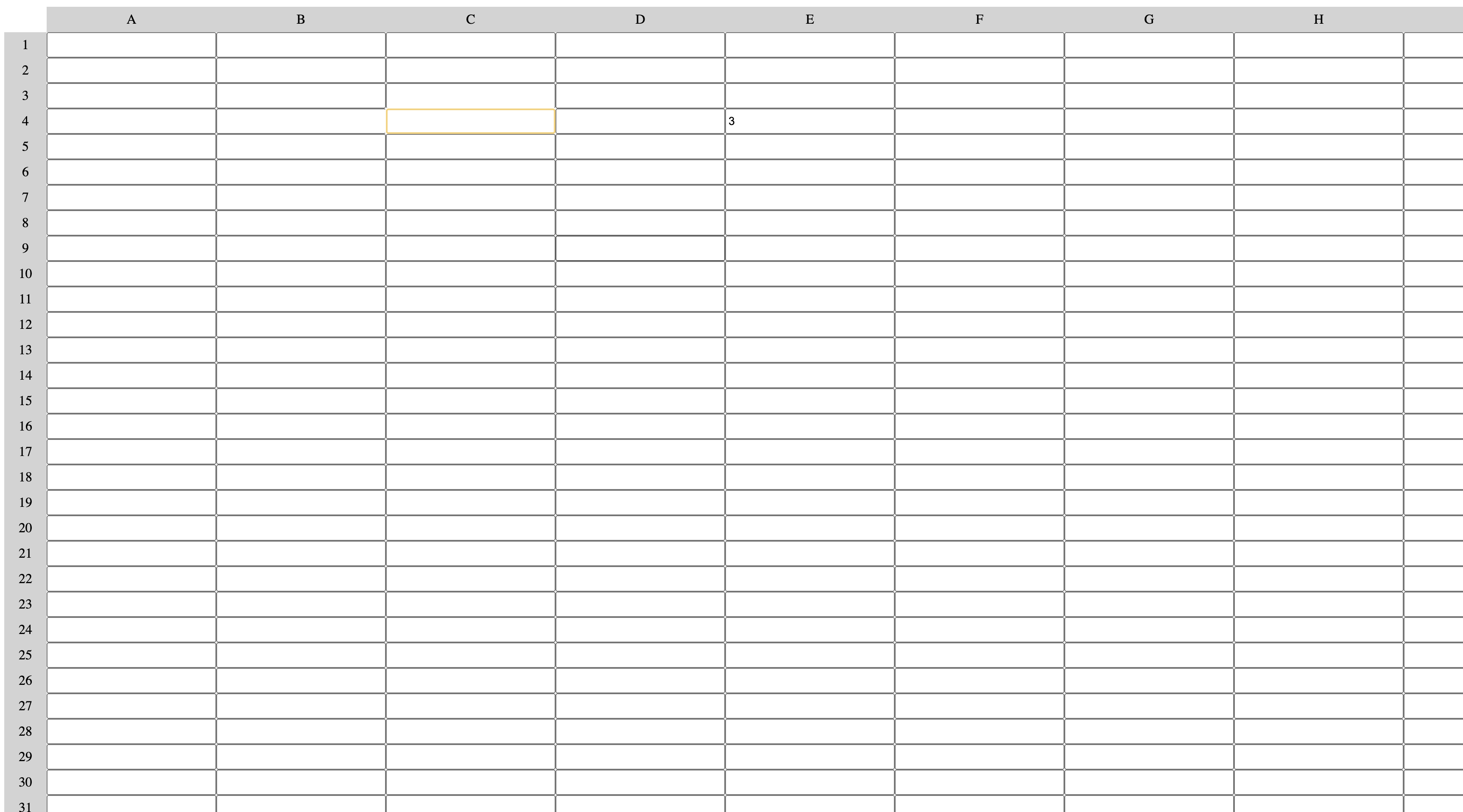 Excel like project image number 1