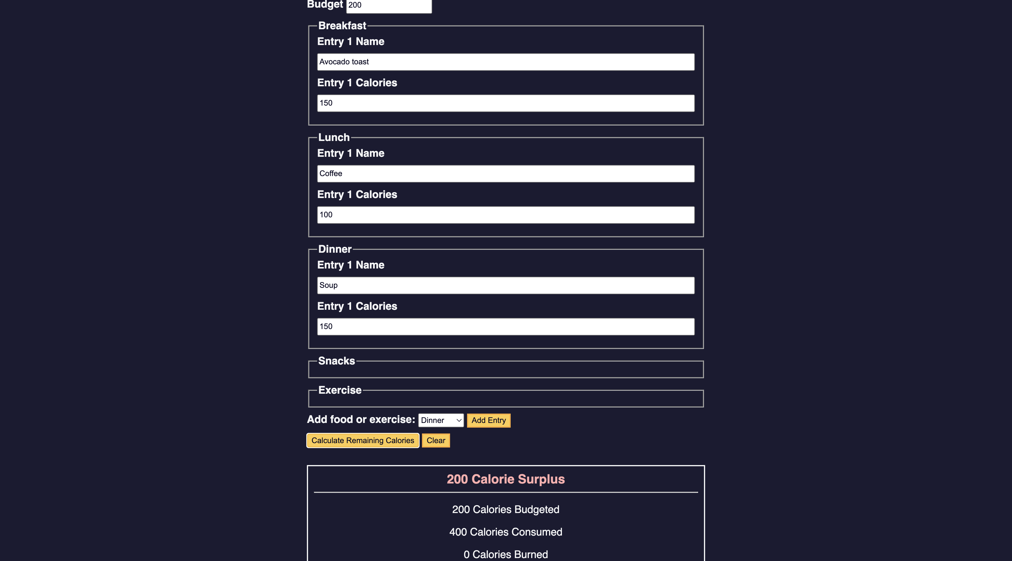 CalorieCalculator image number 3