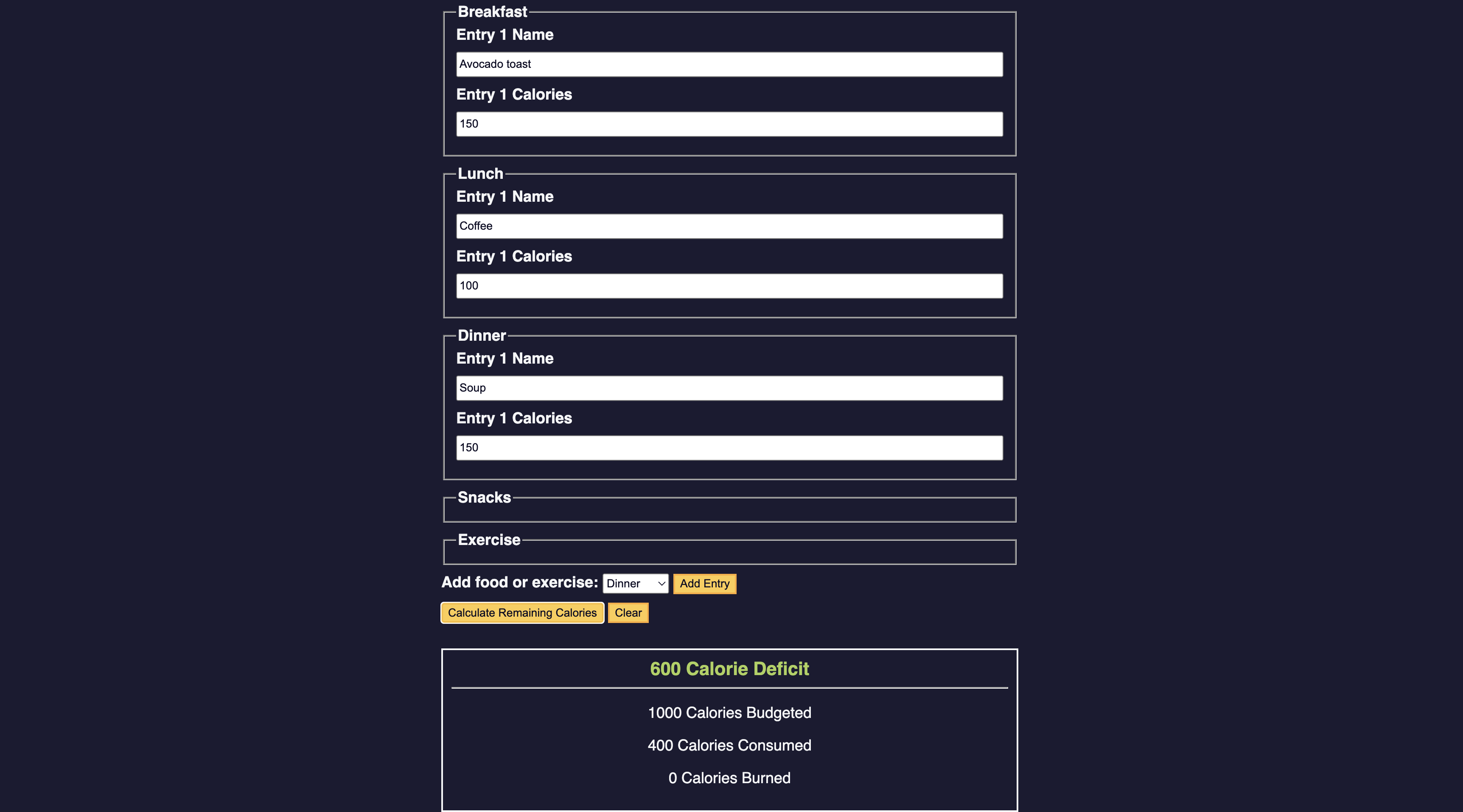 CalorieCalculator image number 2