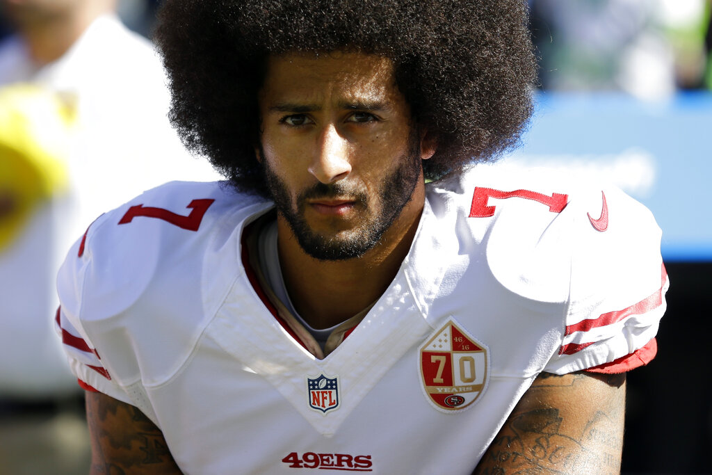 Football jersey signed by Colin Kaepernick  National Museum of African  American History and Culture