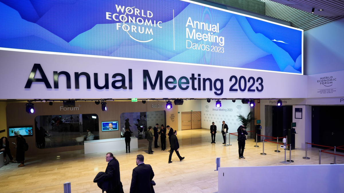 Global Slowdown, War, Climate Change on Tap at Davos