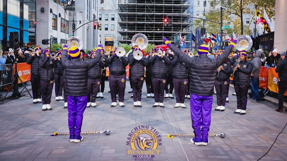HBCU Benedict College Band Is Ready to Rock the Macy's Thanksgiving Day