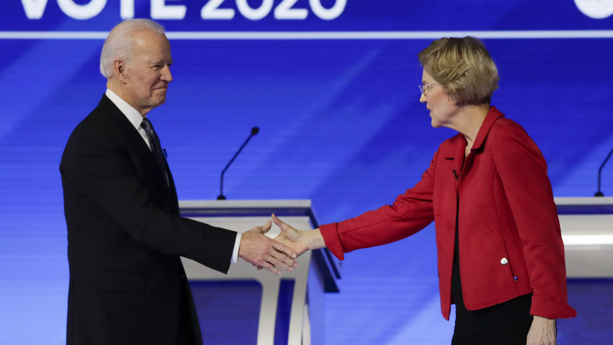 Sen. Elizabeth Warren Endorses Former VP Joe Biden for President