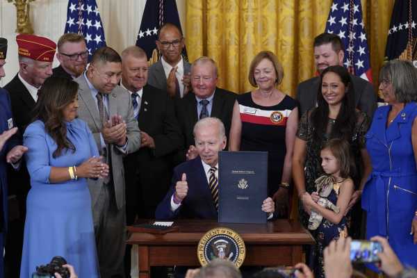 Biden Signs Bill Expanding Benefits for Veterans Exposed to Toxic Burn Pits