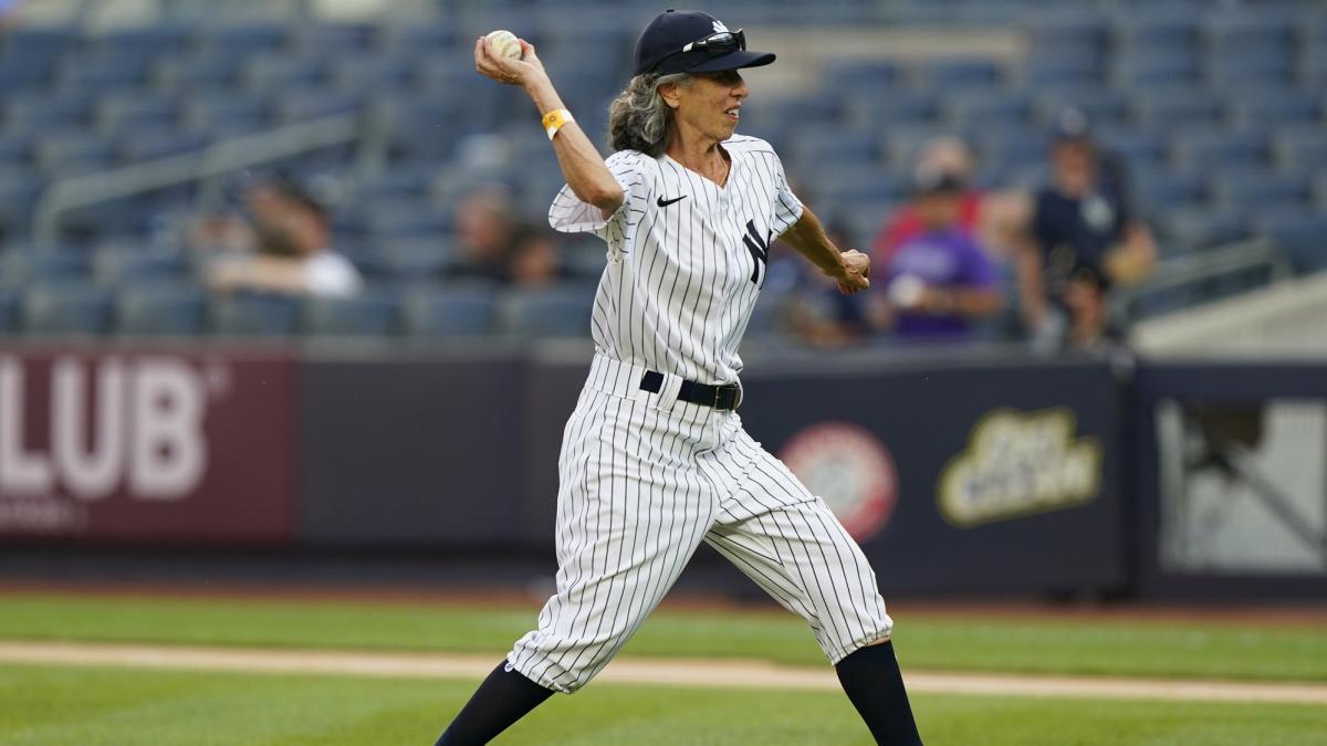 She's Up! Bat Girl 60 Years in Making Reaches Yankee Stadium